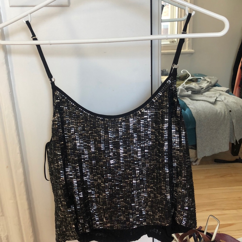 MLV crop top shimmery